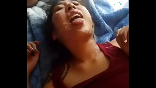 Asian gets a big facial by bbc